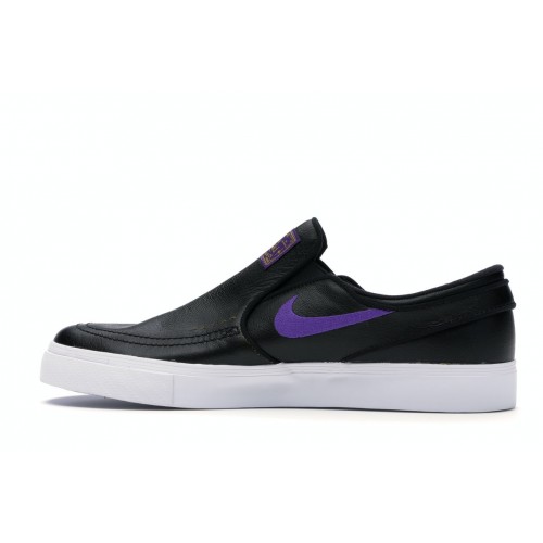 Кроссы Nike SB Zoom Stefan Janoski Slip NBA Lakers - мужская сетка размеров