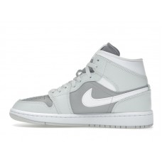 Женские Jordan 1 Mid Photon Dust Atmosphere Grey (W)