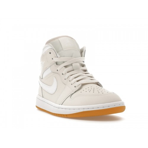 Wmns Air Jordan 1 Mid Phantom Gum - женская сетка размеров