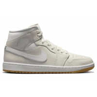 Женские кроссовки Jordan 1 Mid Phantom Gum (W)