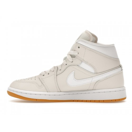 Wmns Air Jordan 1 Mid Phantom Gum - женская сетка размеров