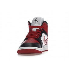 Женские Jordan 1 Mid Alternate Bred Toe (W)