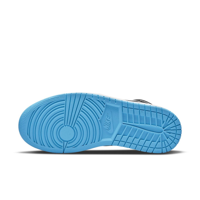 Wmns Air Jordan 1 Mid University Blue - женская сетка размеров Wmns Air Jordan 1 Mid University Blue - женская сетка размеров
