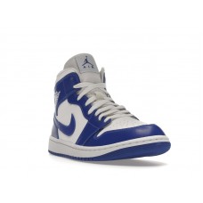 Женские Jordan 1 Mid Kentucky Blue (W)