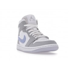 Женские Jordan 1 Mid Wolf Grey Aluminum (W)