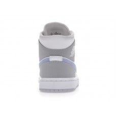 Женские Jordan 1 Mid Wolf Grey Aluminum (W)