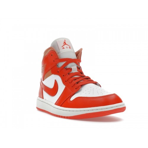 Wmns Air Jordan 1 Mid Cosmic Clay - женская сетка размеров