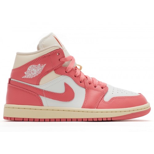 Wmns Air Jordan 1 Mid Guava Ice - женская сетка размеров