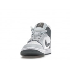 Женские Jordan 1 Mid White Smoke Grey (W)