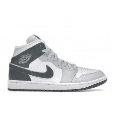 Женские Jordan 1 Mid White Smoke Grey (W)