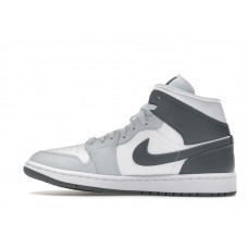 Женские Jordan 1 Mid White Smoke Grey (W)