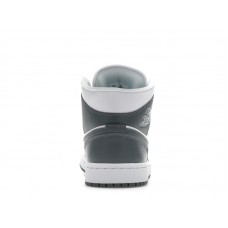 Женские Jordan 1 Mid White Smoke Grey (W)