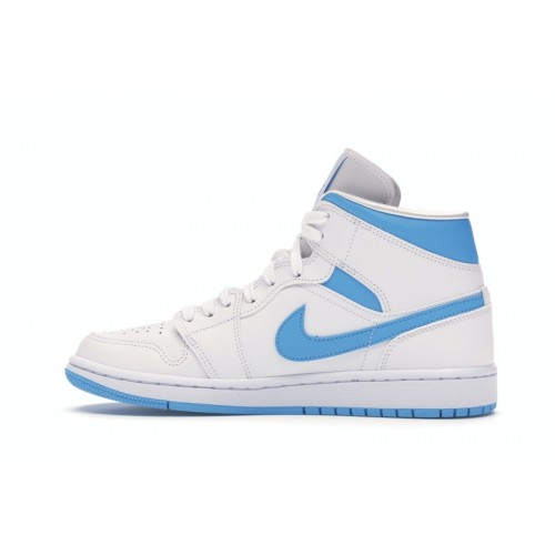 Кроссы Jordan 1 Mid UNC (W) - женская сетка размеров