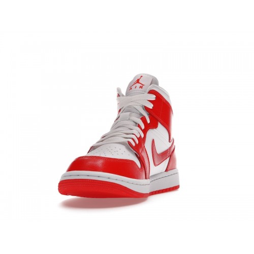 Кроссы Jordan 1 Mid Syracuse (W) - женская сетка размеров