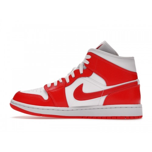 Кроссы Jordan 1 Mid Syracuse (W) - женская сетка размеров