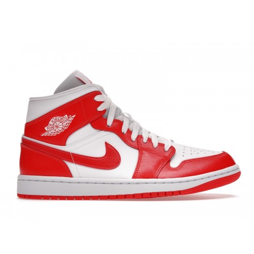 Кроссы Jordan 1 Mid Syracuse (W) - женская сетка размеров