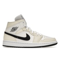 Женские кроссовки Jordan 1 Mid Coconut Milk (W)