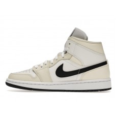 Женские Jordan 1 Mid Coconut Milk (W)