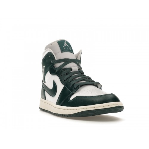 Кроссы Jordan 1 Mid Oxidised Green (W) - женская сетка размеров