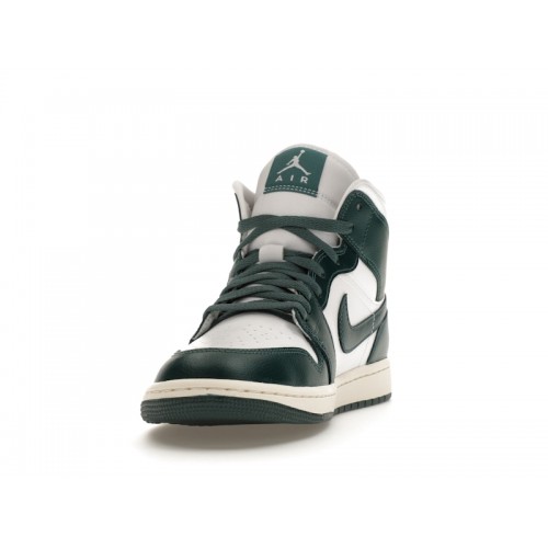 Кроссы Jordan 1 Mid Oxidised Green (W) - женская сетка размеров
