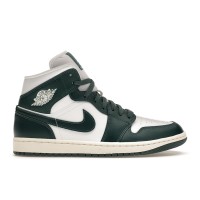 Женские кроссовки Jordan 1 Mid Oxidised Green (W)