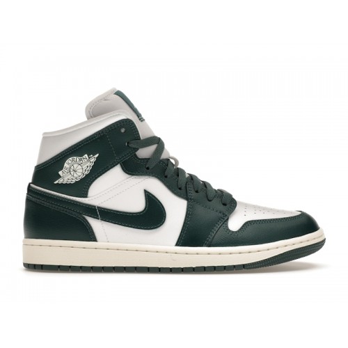 Кроссы Jordan 1 Mid Oxidised Green (W) - женская сетка размеров