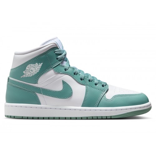 Кроссы Jordan 1 Mid White Cannon (W) - женская сетка размеров