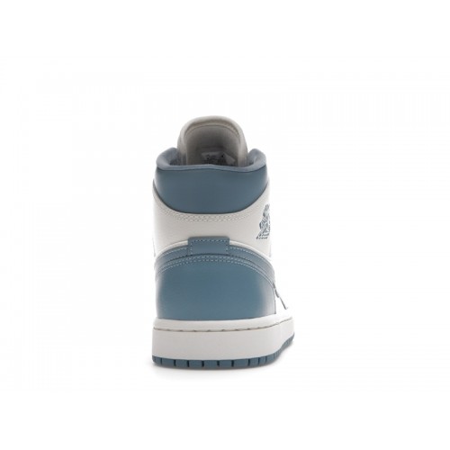 Кроссы Jordan 1 Mid UNC (2022) (W) - женская сетка размеров