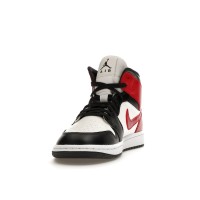 Женские Jordan 1 Mid Gym Red Off Noir (W)