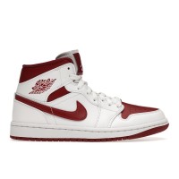 Женские кроссовки Jordan 1 Mid Reverse Chicago (W)