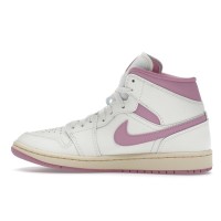 Женские Jordan 1 Mid Sail Pink Coconut Milk (W)