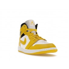 Женские Jordan 1 Mid Vivid Sulfur (W)