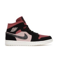Женские кроссовки Jordan 1 Mid Canyon Rust (W)