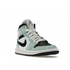 Женские Jordan 1 Mid Aqua Blue Tint (W)