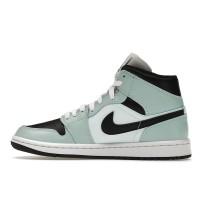 Женские Jordan 1 Mid Aqua Blue Tint (W)