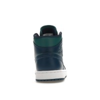 Женские Jordan 1 Mid Teal French Blue (W)