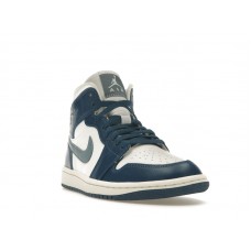 Женские Jordan 1 Mid French Blue (W)
