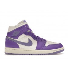 Женские Jordan 1 Mid Action Grape (W)