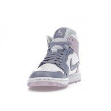 Женские Jordan 1 Mid Indigo Haze Doll White (W)