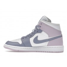 Женские Jordan 1 Mid Indigo Haze Doll White (W)