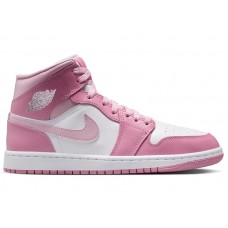 Женские Jordan 1 Mid Elemental Pink Iced Carmine (W)