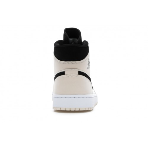 Кроссы Jordan 1 Mid Barely Orange (W) - женская сетка размеров