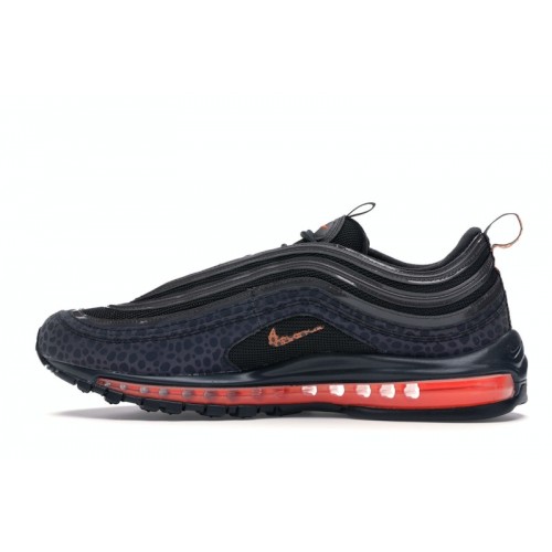 Кроссы Nike Air Max 97 Safari Off Noir - мужская сетка размеров