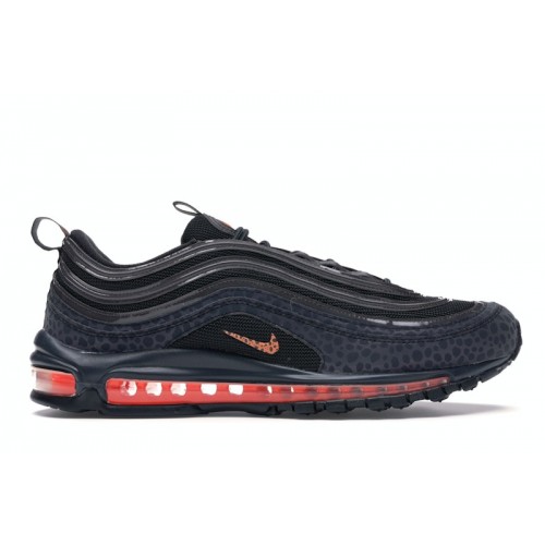 Кроссы Nike Air Max 97 Safari Off Noir - мужская сетка размеров