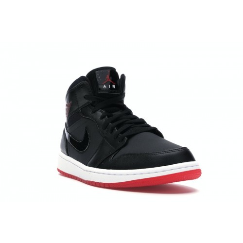 Air Jordan 1 Retro Mid Bred - мужская сетка размеров