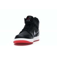 Jordan 1 Mid Black University Red