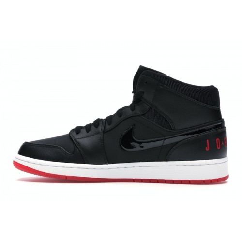 Air Jordan 1 Retro Mid Bred - мужская сетка размеров