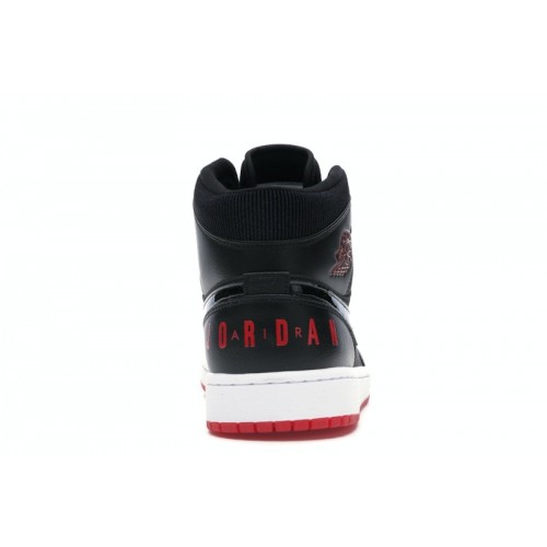 Air Jordan 1 Retro Mid Bred - мужская сетка размеров