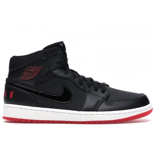 Air Jordan 1 Retro Mid Bred - мужская сетка размеров