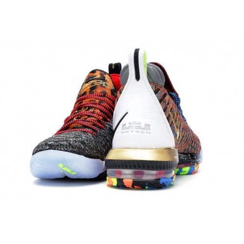 Кроссы Nike LeBron 16 What The 1 Thru 5 - мужская сетка размеров